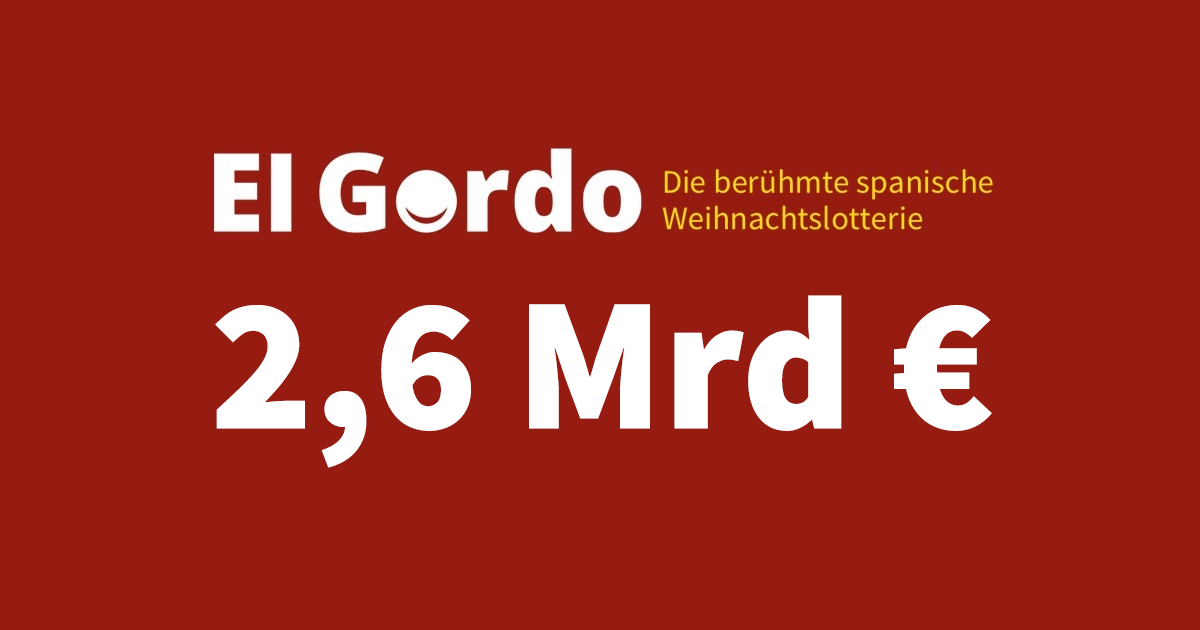 El Gordo Gewinnchance – Zum Los