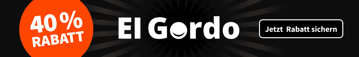 40 % Rabatt auf El Gordo